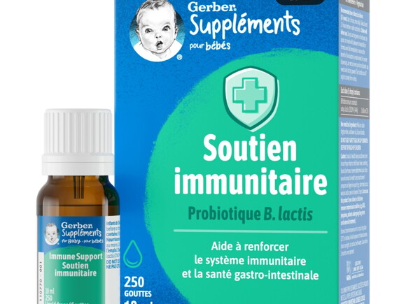 Suppléments pour le soutien immunitaire GERBER Gouttes