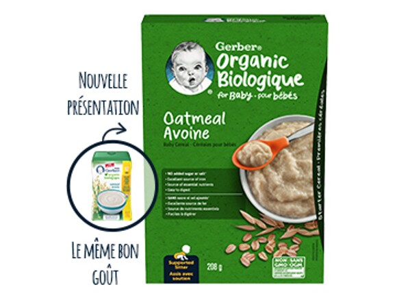 organic baby oatmeal