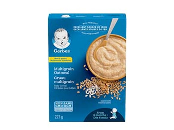 Gerber Multigrain Oatmeal Baby Cereal