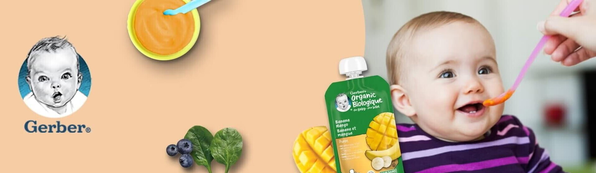 Purée for babies & toddlers | Gerber® Purée for babies & toddlers | Gerber®